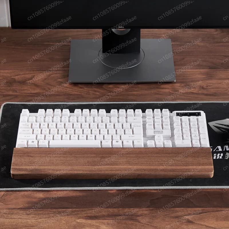 Poggiamano per tastiera meccanica in legno massello 87 tasti poggiapolsi per computer poggiapolsi per mouse k2 tasti Poggiapolsi in legno Ikbc Filco