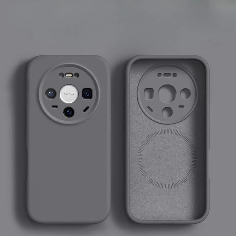 Per Huawei Mate 80 Pro Max Custodia in silicone liquido con ricarica wireless Magsafe per Huawei Mate 70 Air + Cover protettiva morbida e liscia