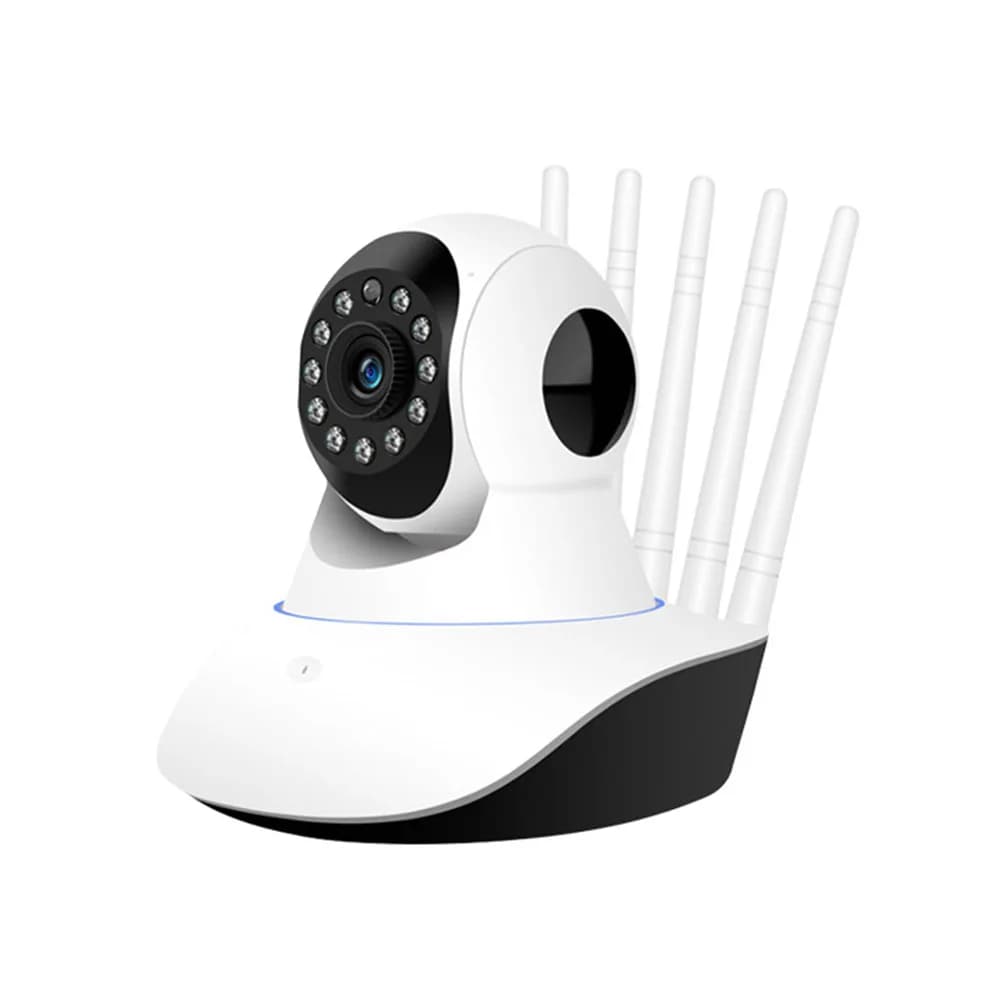 Mini Telecamera di Sorveglianza con Registrazione Video, Interfono Bidirezionale, Monitor per Bambini con Visione Notturna a Infrarossi per Casa e Stanza