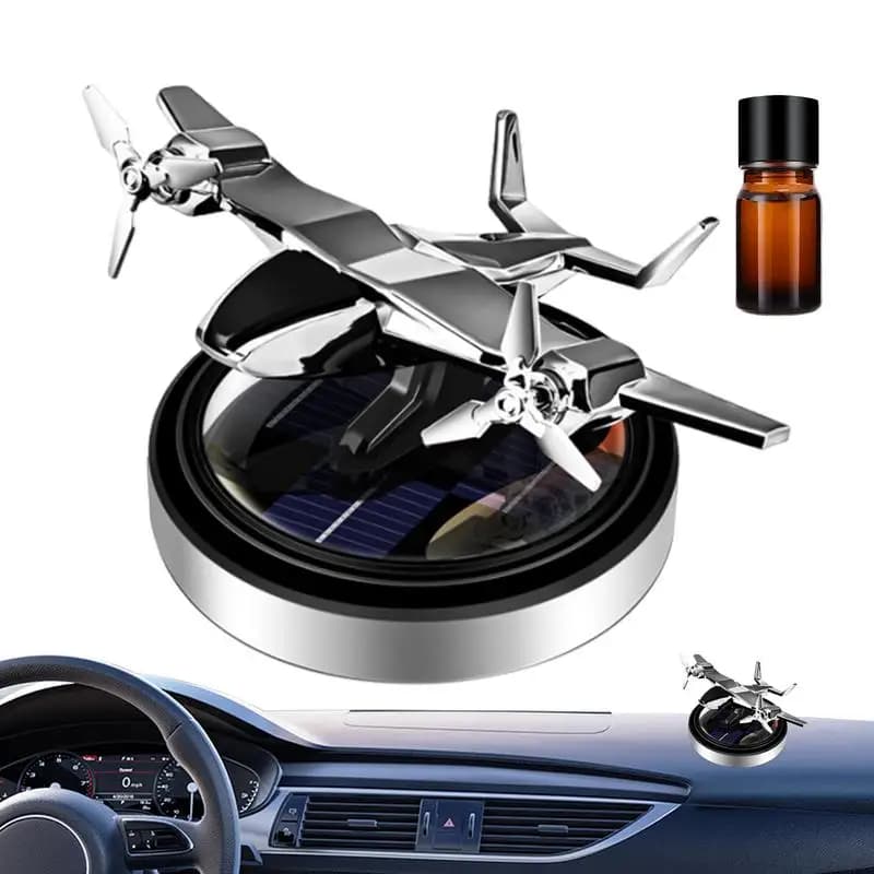 Deodorant for Auto Rotating Solar Air Automatic Aromatherapy for Dashboard Perfume Diffuser for Auto Natural Deodorant Light Fragrance for Environments