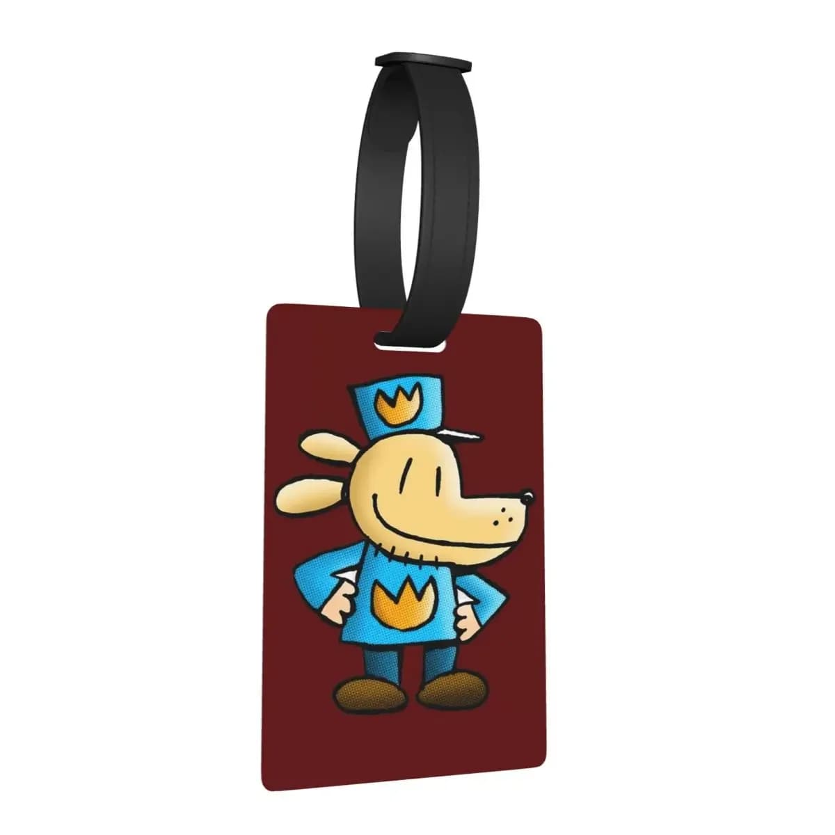 Dogman Etichette per bagagli Accessori per valigie Etichetta per imbarco per bagagli portatile da viaggio Porta etichette ID Nome Indirizzo