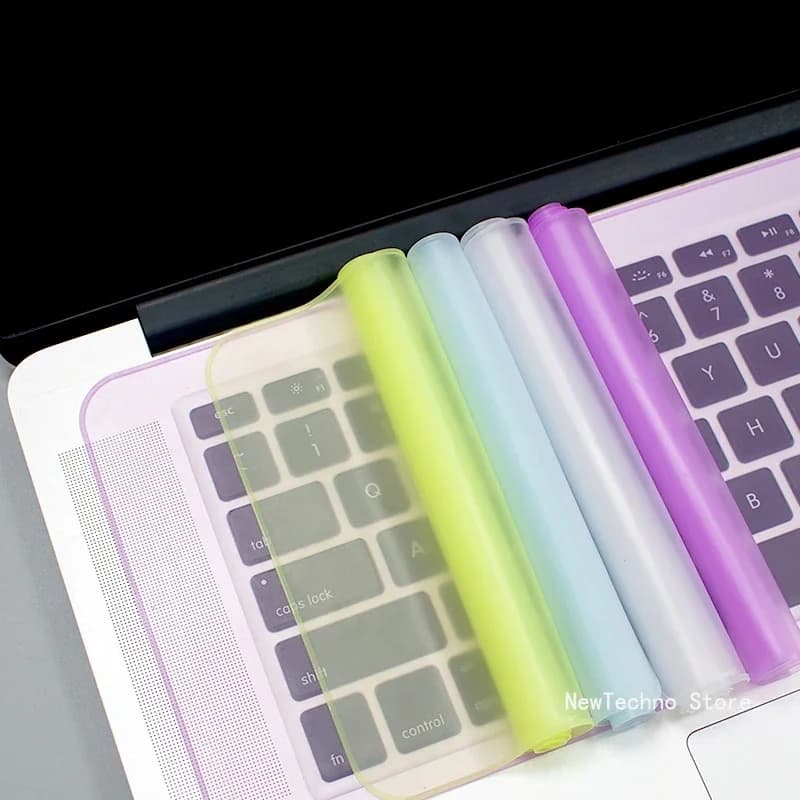 1 pezzo di copertura universale per tastiera in silicone per notebook da 12 pollici, protezione in silicone, pellicola universale antipolvere per laptop