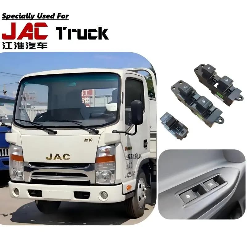 CLOSEOUT ! Original Quality Used For JAC Truck Q3 Q6 Q7 JAC Switch Window Lift Door Control Switch 3746930LE050 3746940LD060