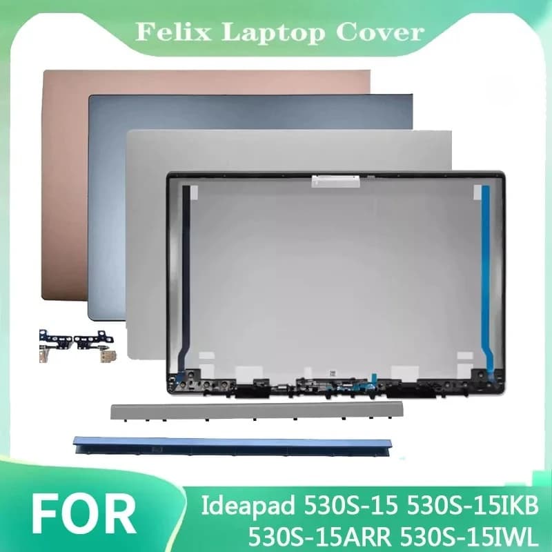 Custodia per laptop per Ideapad 530S-15 530S-15IKB 530S-15ARR 530S-15IWL LCD Cover posteriore Cerniere Cerniera Copertura Borsa per laptop Custodia