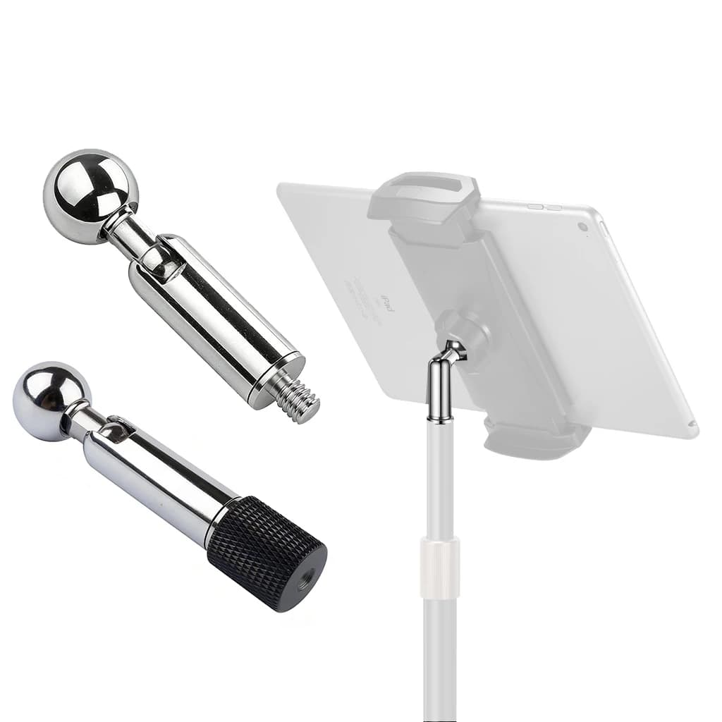 Supporto per Asta in Acciaio Inossidabile con Testa a Sfera da 17mm per Clip Porta Cellulare