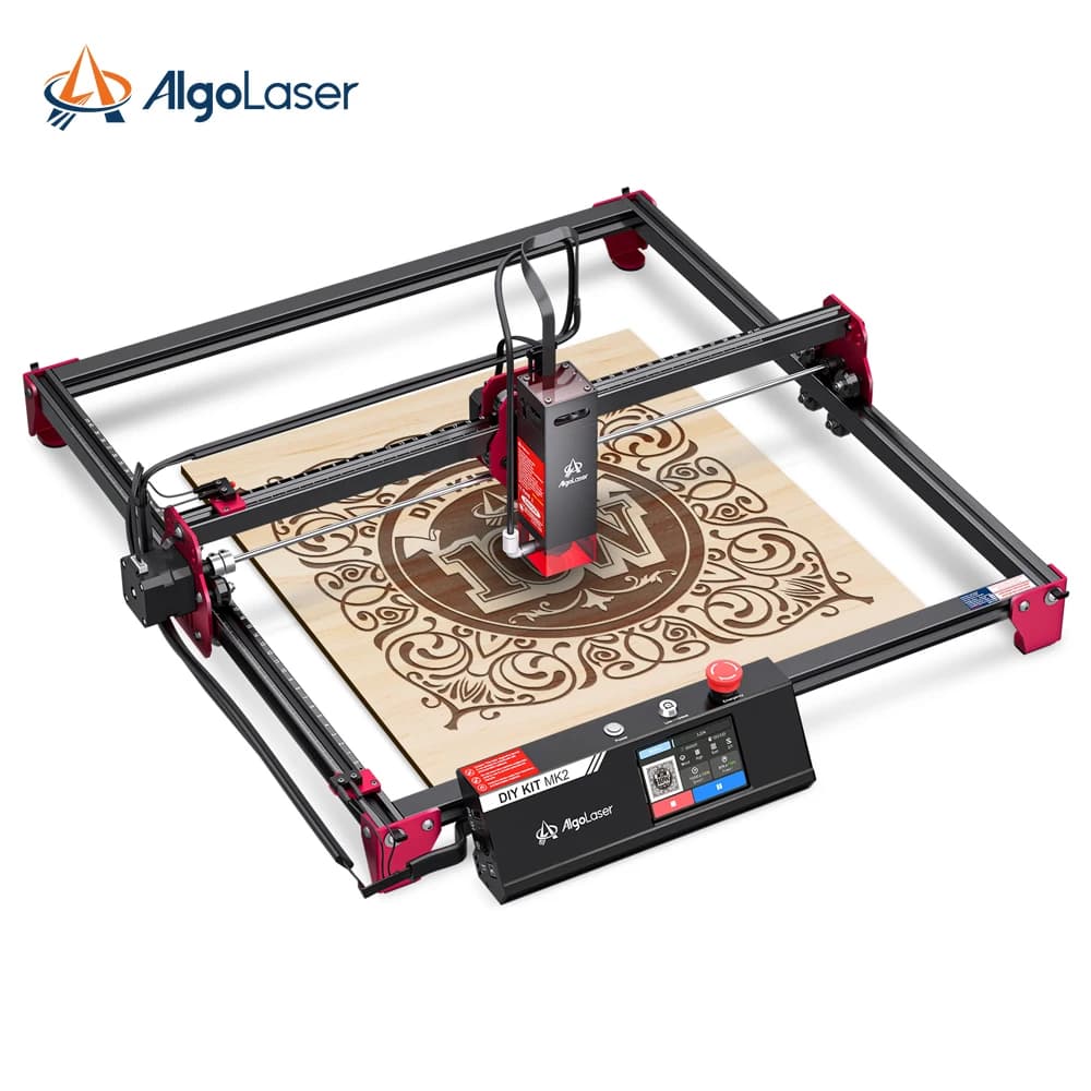 Easy-to-use laser printer Algo Metal engraving machine Stainless steel Pvc Pcb wood Powerful CNC laser router