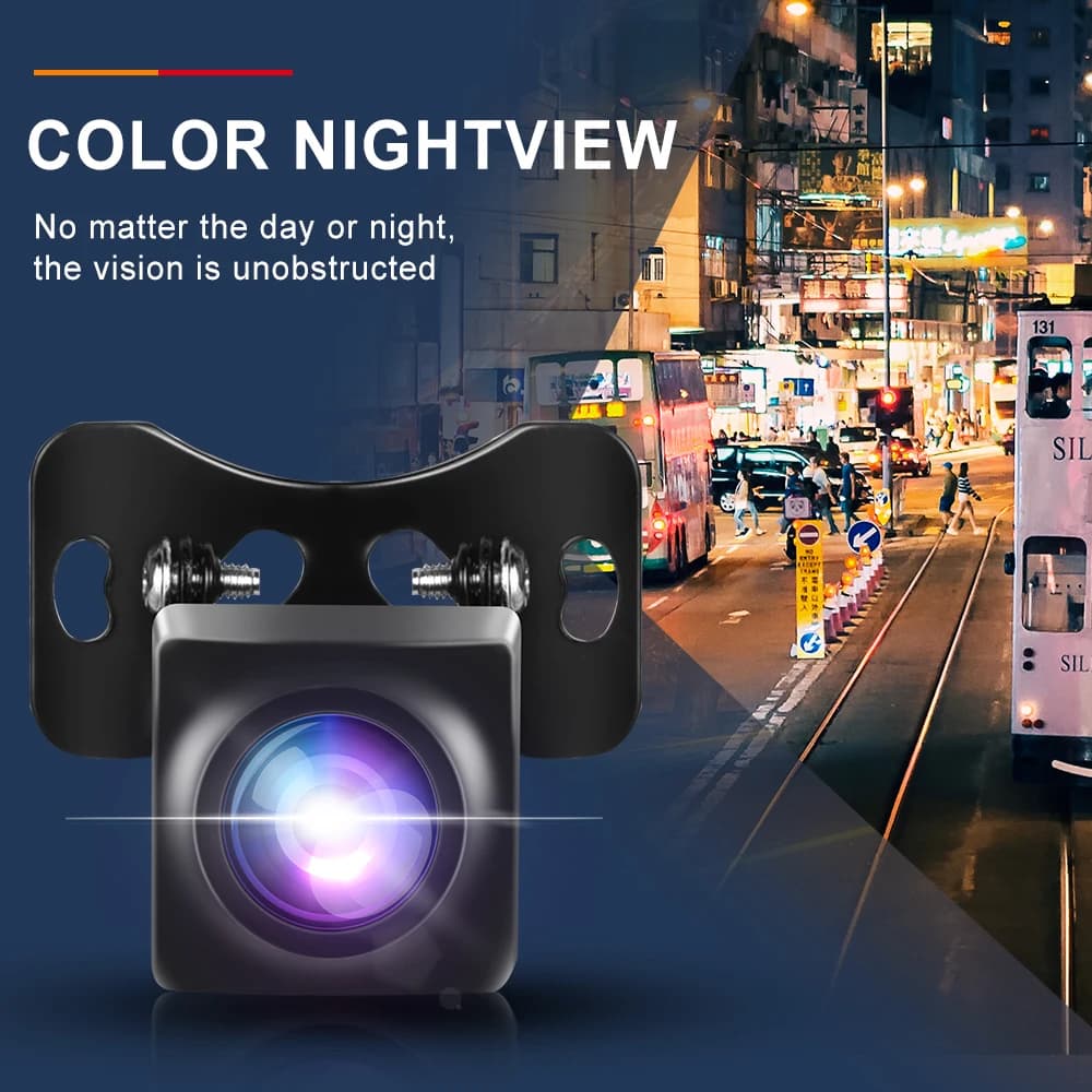 Leekooluu 4 Pin AHD 1080P camera for camera car retromarcia for night vision camera for parking space Dash Cam
