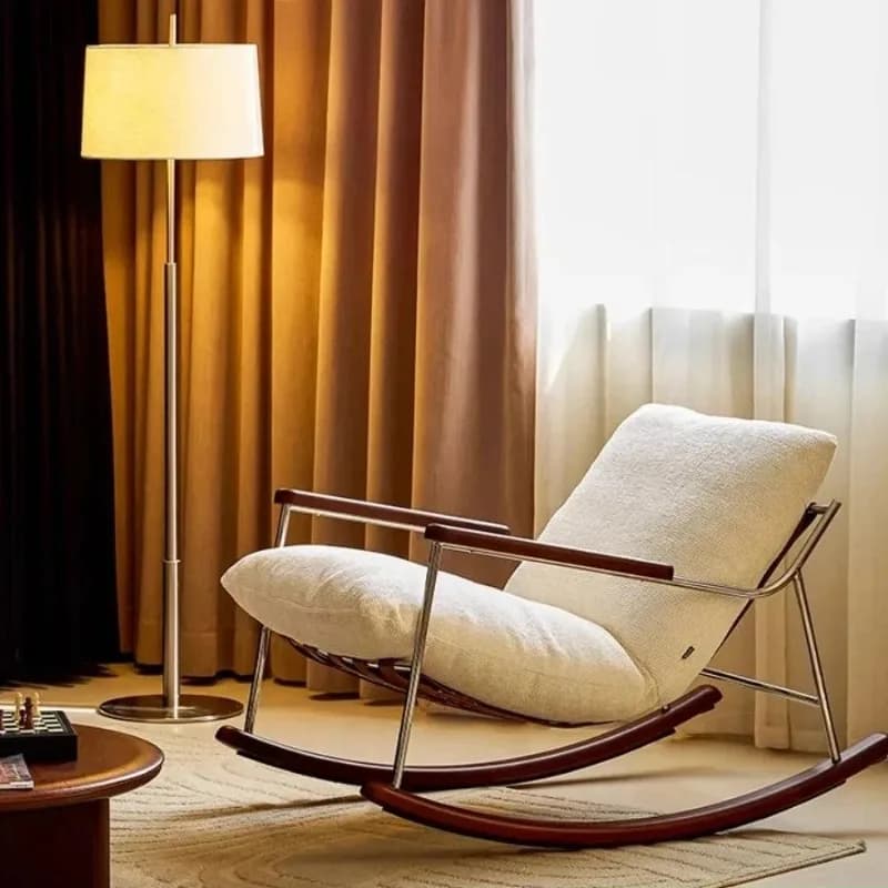 Poltrona di Lusso per Balcone, Sedia da Gioco Individuale, Poltrona Relax per Hotel, Sedia Nordica per Corridoio, Cucina, Salotto, Arredamento per Soggiorno