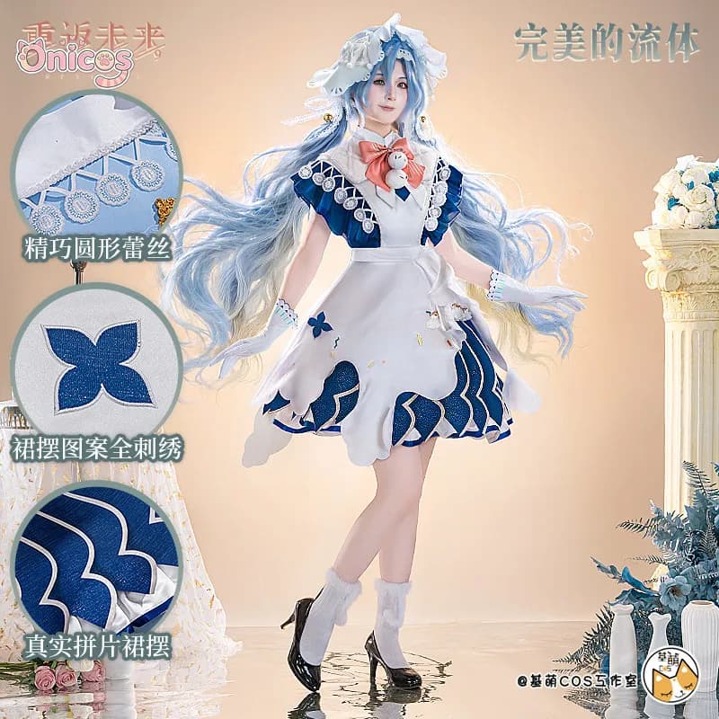 Reverse:1999 Thirty-Seven A Gift of Nourishment Cosplay Costume Cute Dress For Women Halloween Role Play Outfit Onicos