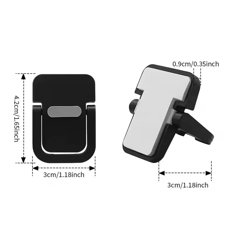 Invisible Adhesive Laptop Stand Foldable Portable Height-Raising Keyboard Foot Pad Support Bracket