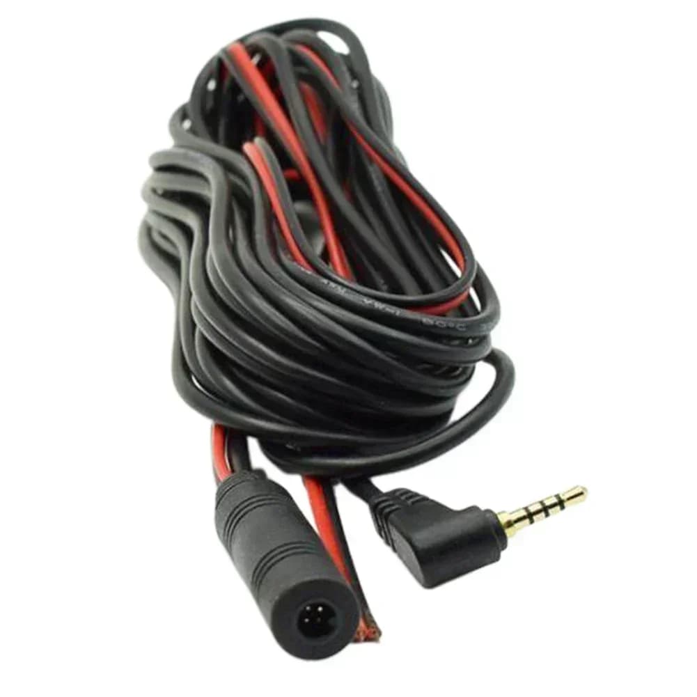Camera Car Camera Reverse Camera Cable AV 5 Pin 9.5m Plastic Black DC 12V Dash Cam Extension Cable Extension Cable Extension Cable Accessories