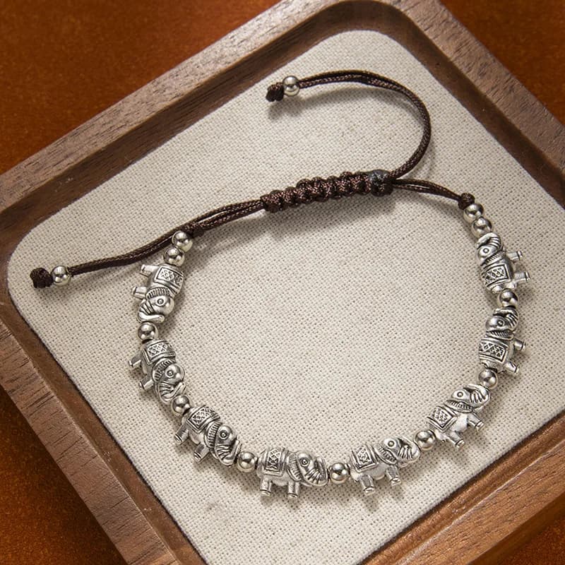 Tibetan Fish Blessing Braided Bracelet Prayer Wish Wristband Ethnic Calming Healing Abundance Jewelry