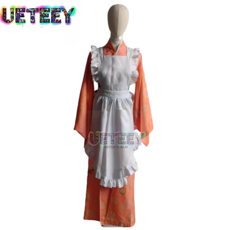 UETEEY COS TASOKARE HOTEL Ruri ‌ Costume Cosplay Kimono Classico, Costume di Halloween su Misura, Produzione in Fabbrica
