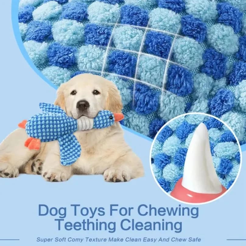 1Pcs Dog Toys Plush Toy Wild Goose Chewing Toy For Small Medium Large Dogs Cats Teeth Cleaning Toys Pet Squeak Toy for Puppy