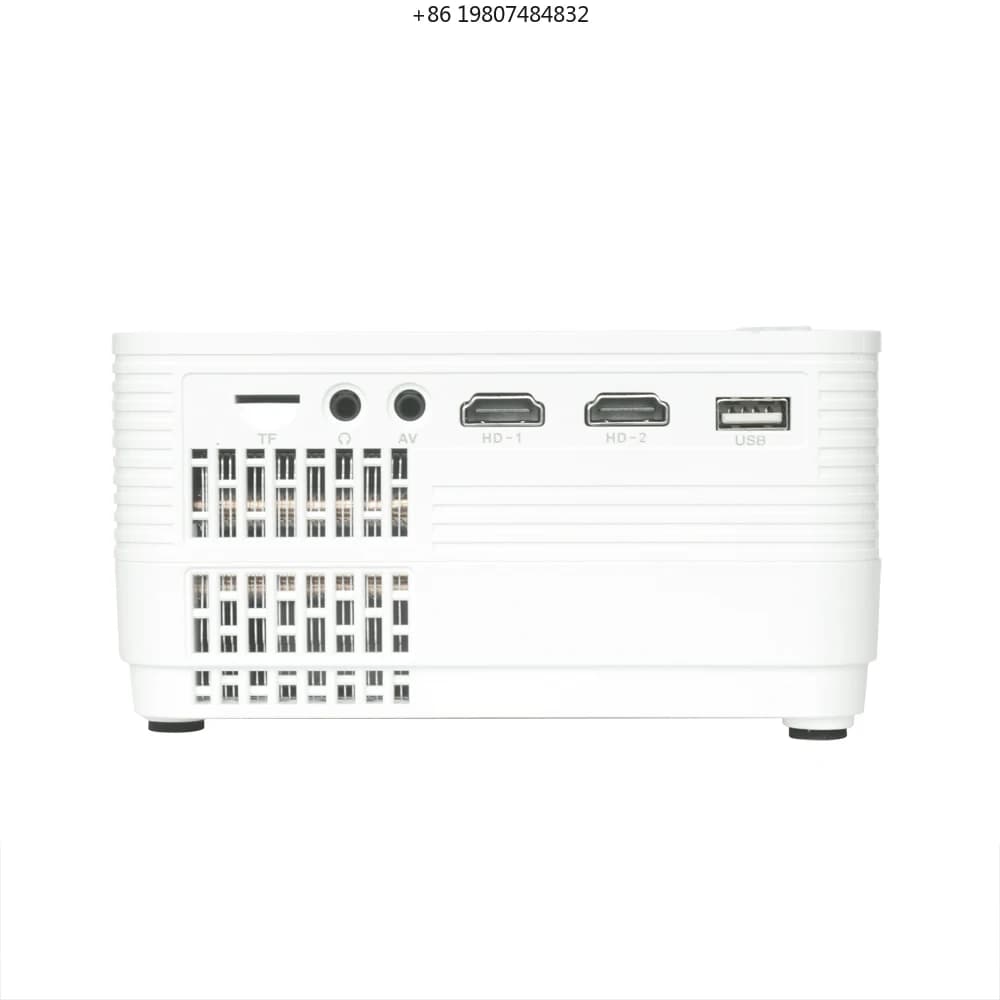 WIFI Screen Mirroring Mobile Phone HD Proyector 4K Home Theater Cinema Projector 1080P Smart Phone Video Beamer with