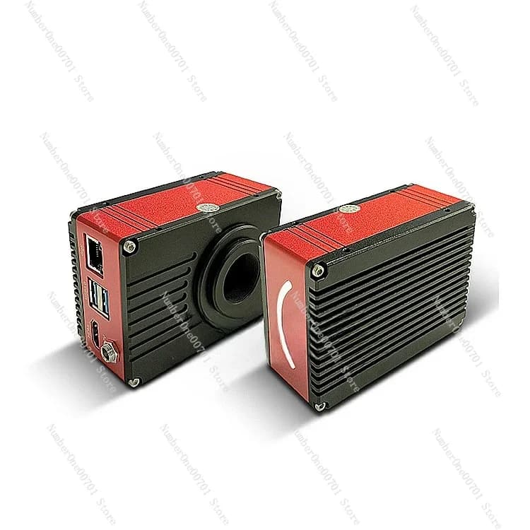 Telecamera industriale CCD trinoculare 4K oculare elettronico microscopio HDMI fotocamera industriale misurazione fotografica visione artificiale
