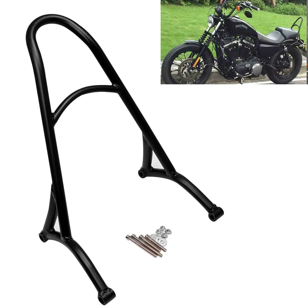 Motorcycle Detachable Rear Passenger Sissy Bar Backrest For Harley Sportster Iron XL 883 1200 48 72 2004-2016