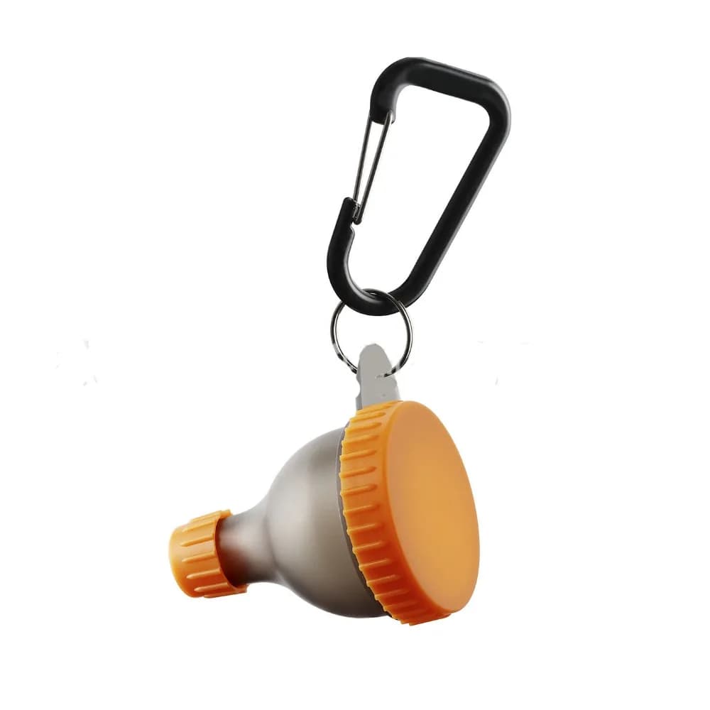 15g/50ml Powder Protein Container, Antigoccia con Moschettone, Protein Container with Keychain, Health funnel, Pills Door