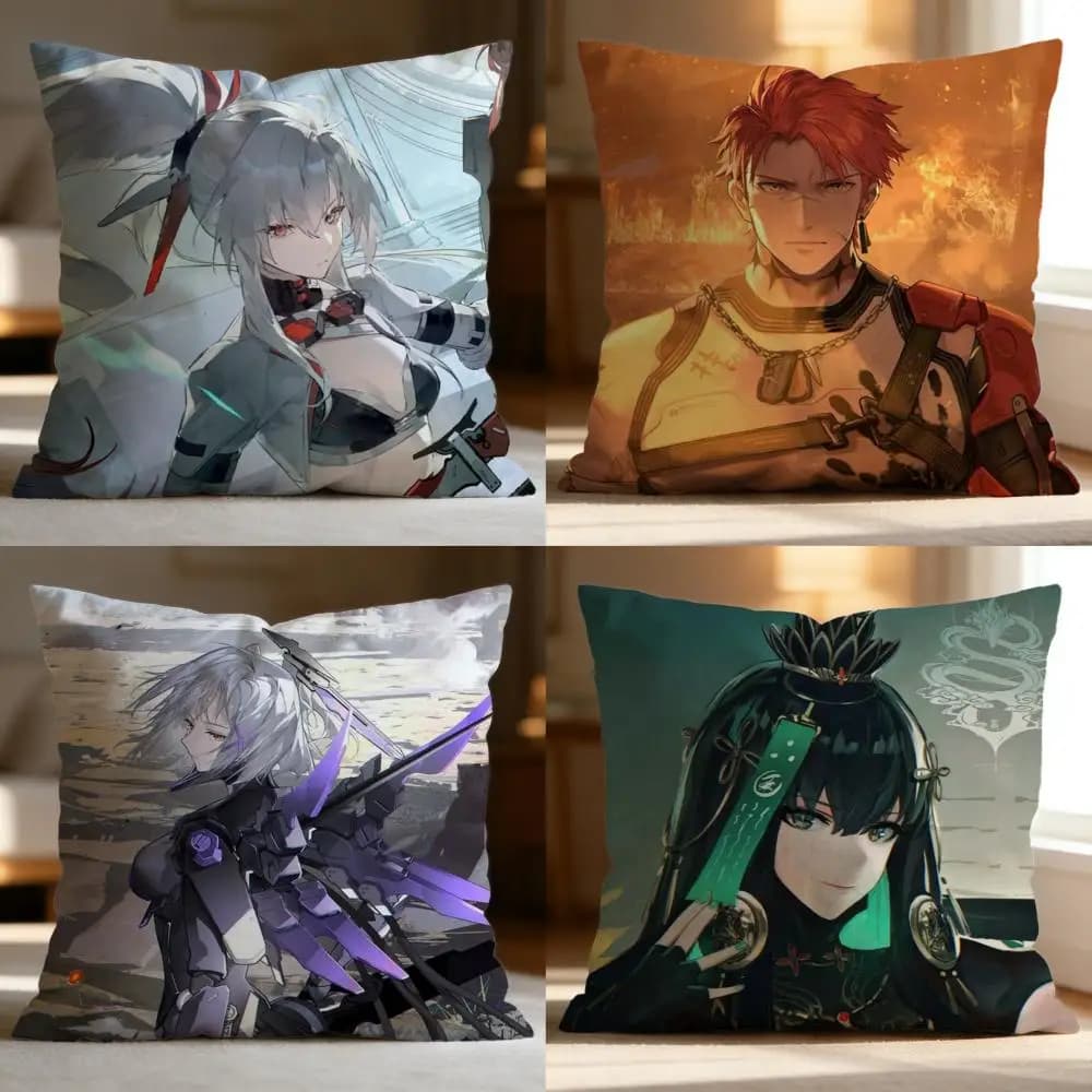 Popolare Federa Decorativa Grigia con Corvi, Morbida e Lavabile, Multiuso per Divano, Letto, Viaggio e Ufficio