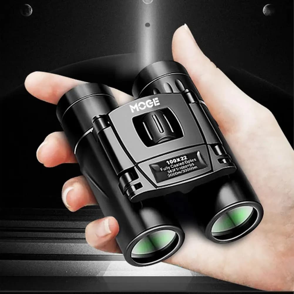 Binocolo Professionale 100X22 ad Alta Potenza HD per Sopravvivenza e Birdwatching, Telescopio FMC per Attrezzatura da Campeggio e Sport all'Aperto