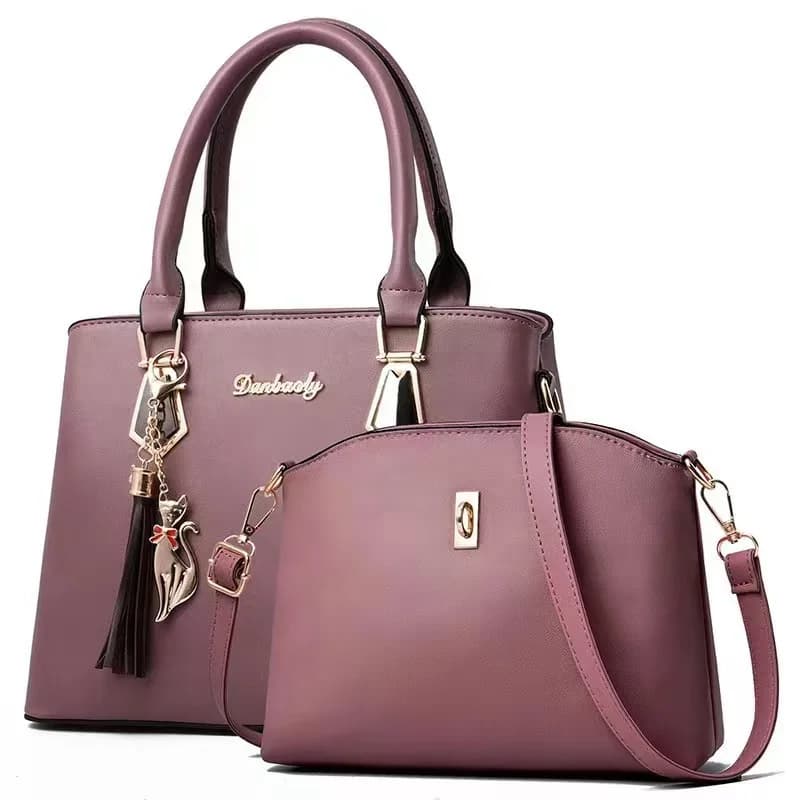 Set di borse da donna alla moda, borsa a tracolla semplice, adatta per il lavoro professionale e la fotografia di strada, versatile