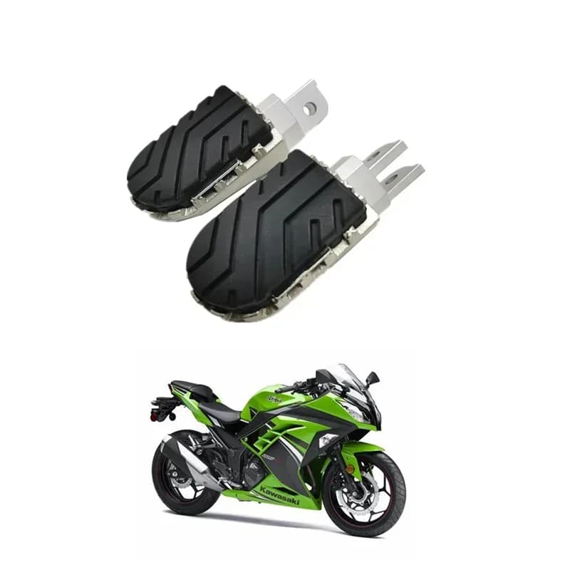 PER KAWASAKI Ninja300 Ninja250 NINJA 250 300 Accessori Moto Pedane Anteriori Poggiapiedi Peg