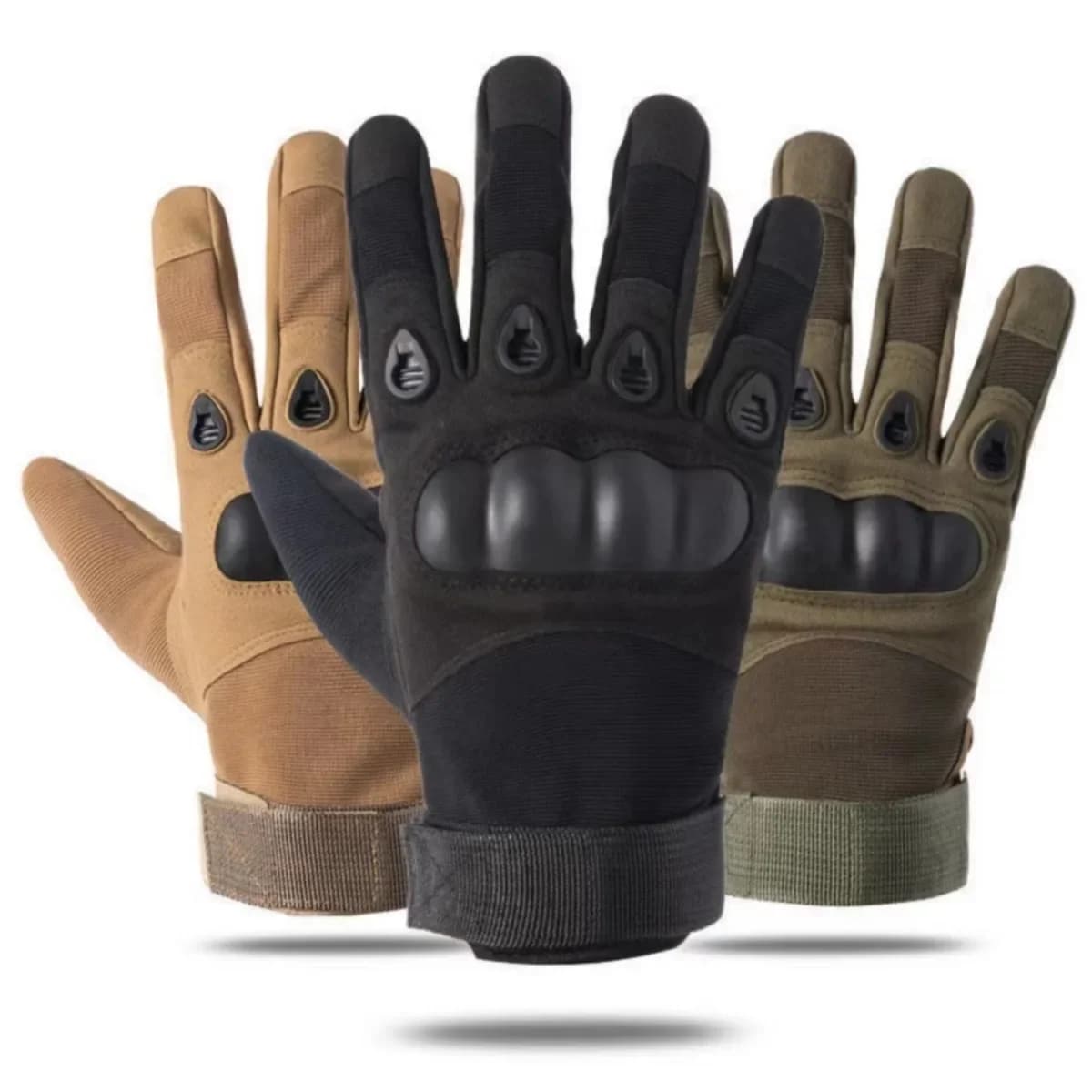 Tactical military gloves, shooting with compressed air gun colored bullet, anti-slip combat gloves for bicycle with all fingers, men's clothing GOV