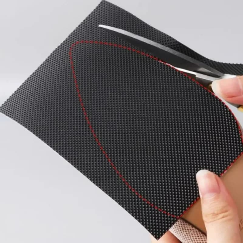 Confezione da 2/4 Protezioni Antiscivolo Tagliabili per Suole di Scarpe, Cuscinetti Adesivi per Tacchi Alti e Scarpe in Pelle, Resistenti all'Usura