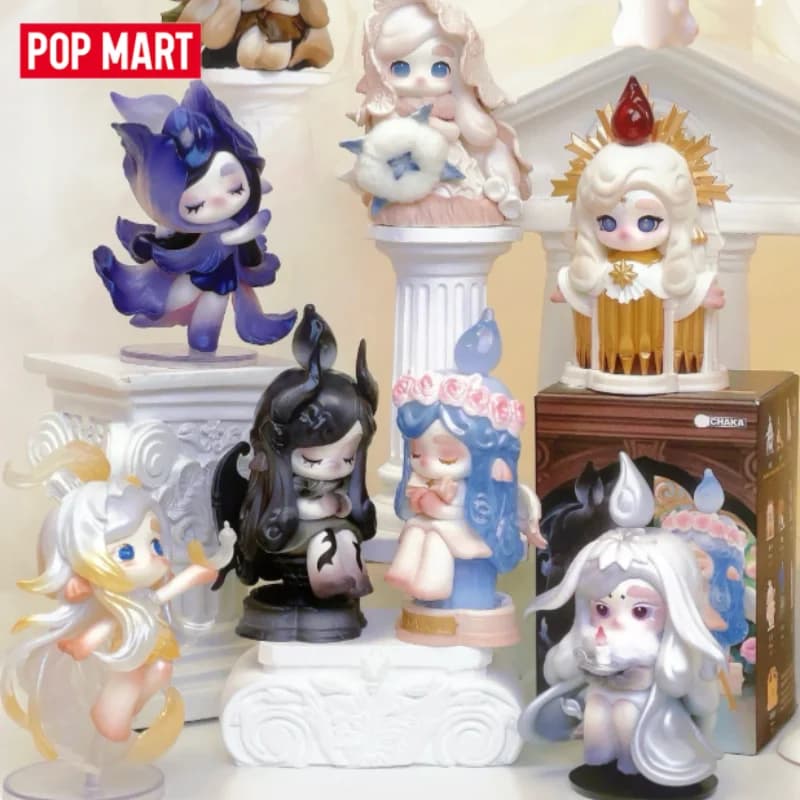 POP MART CHAKA Candle Whisper Series Blind Box Toys Kawaii Anime Action Figure Surprise Mystery Box Dolls Gift