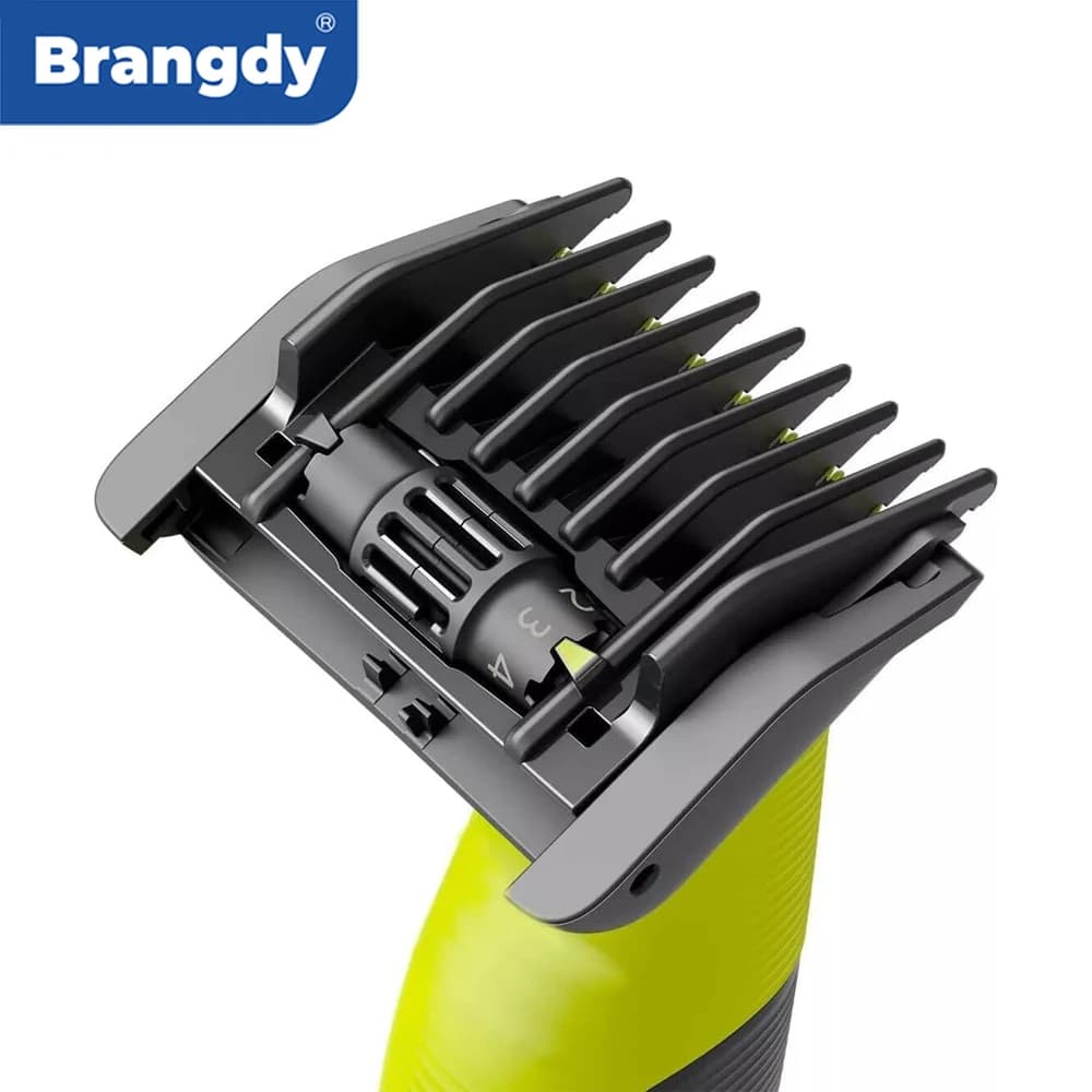 Brangdy Guide comb 5-in-1 Compatible with Rulebarba One Blade QP2520 QP2530 QP2620 QP2630 QP2724 QP2834, Adjustable from 1-5mm