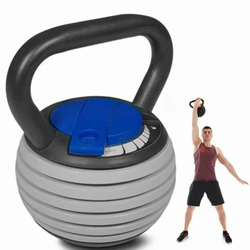 Kettlebell e manubrio 2 in 1 multifunzionali, design salvaspazio per allenamento fitness domestico, nuovo arrivo