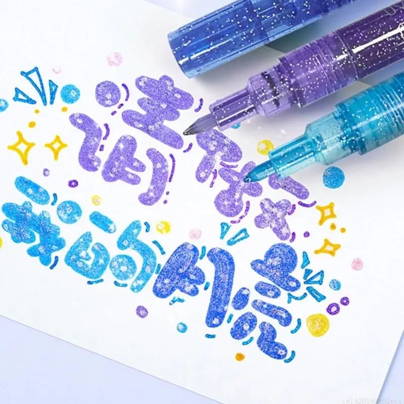 D5BB Acrylic Paint Markers With Smooth Inks For Artistic Drawing And Doodling