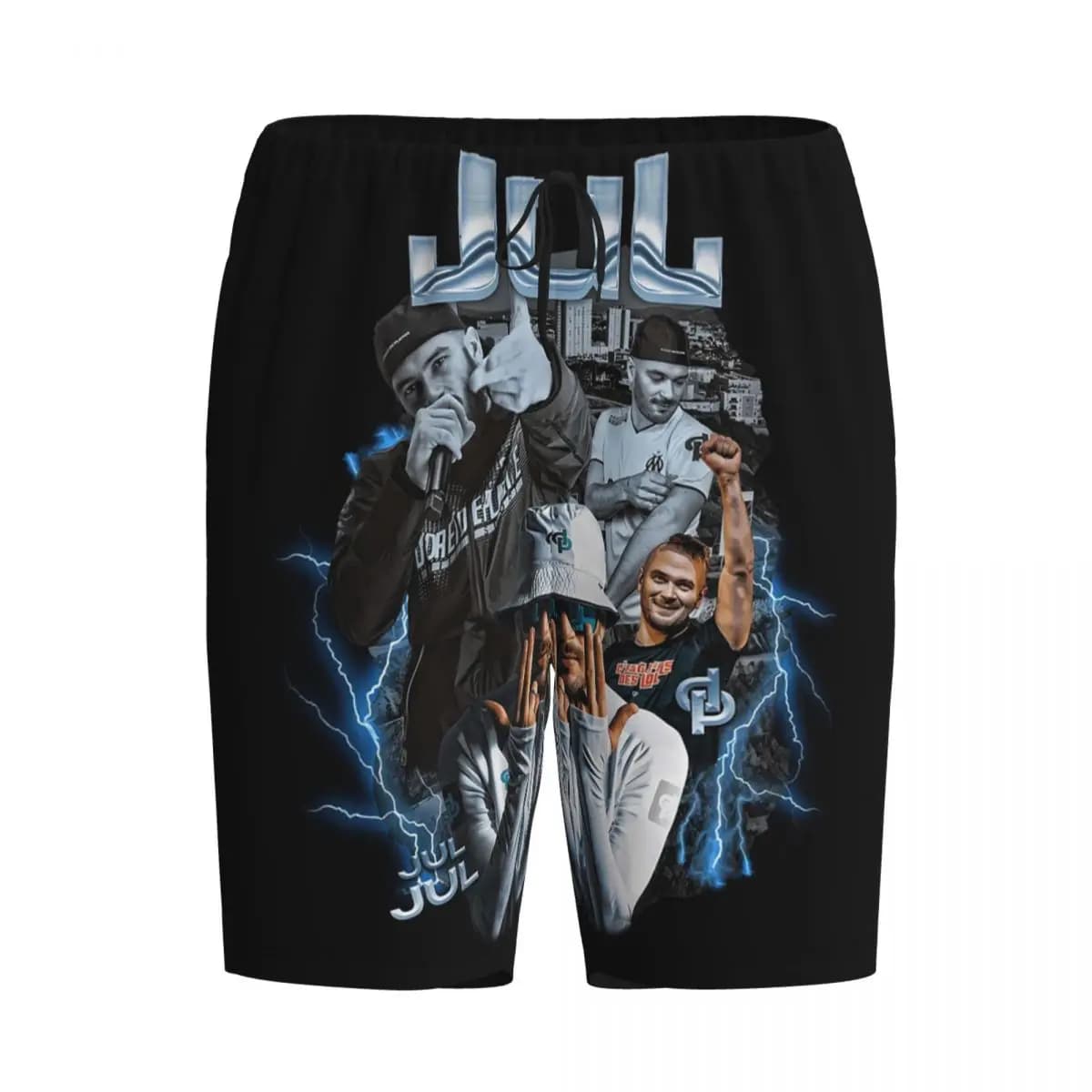 Pantaloncini Personalizzati Jul Bootleg, Pantaloni da Pigiama per Uomo, Pantaloni da Notte, Abbigliamento da Notte