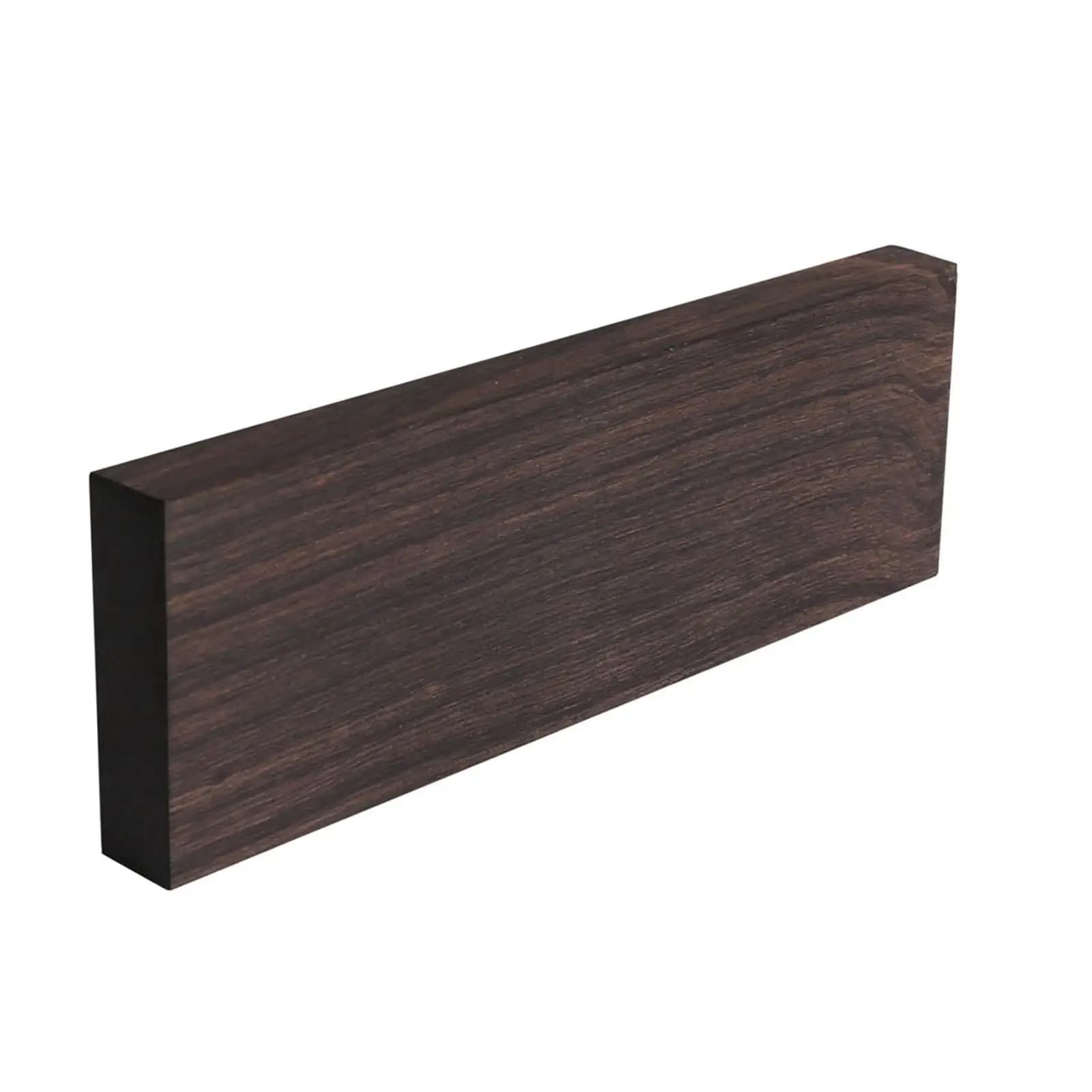 Legno di ebano intaglio del legno superficie liscia blocco artigianato resistente allo sbiadimento plettri per chitarra musicale strumenti fai da te materiale fai da te legname