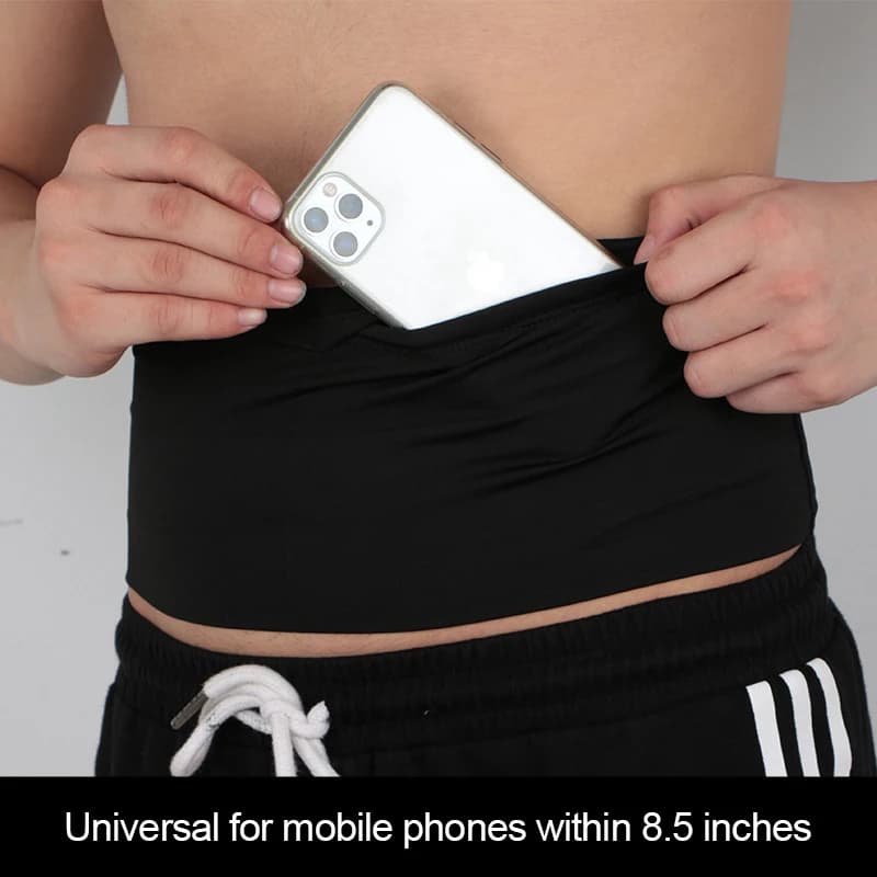 Invisible Professional Running Waist Bag Lightweight and Slim Yoga Waist for Marathon Sports Marsupi for Large Capacity Cell Phone