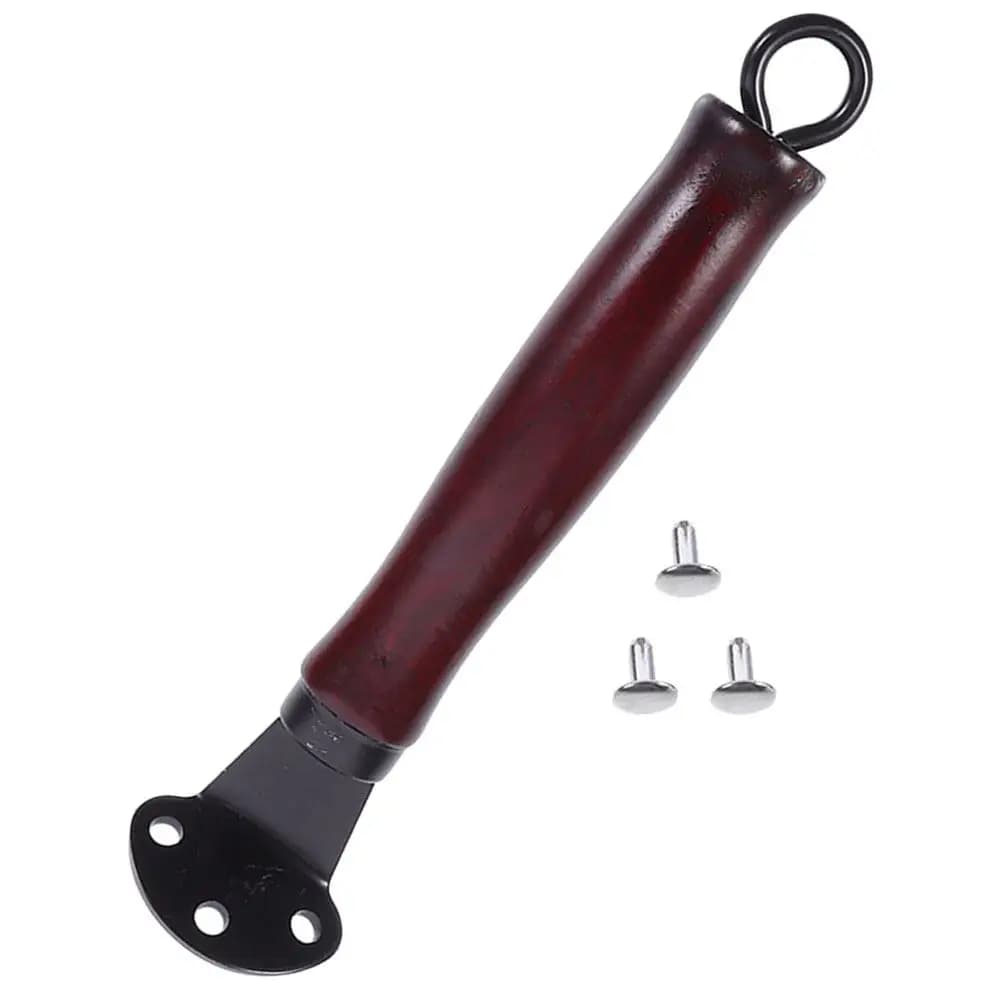 Manico Ergonomico in Legno per Pentole e Padelle, Ricambio Anti-deformazione, Facile da Pulire, Accessorio per Utensili da Cucina