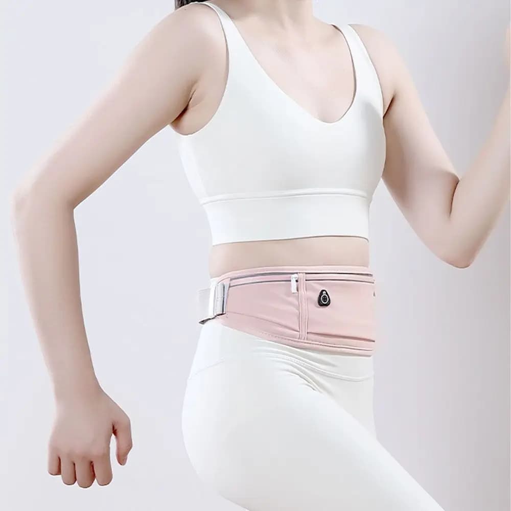 Marsupio Sportivo Impermeabile alla Moda, Leggero e Invisibile, Regolabile e Traspirante per Corsa, Palestra e Ciclismo