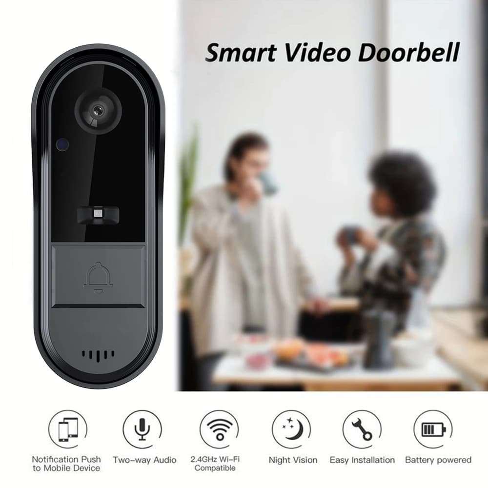 Tuya campanello telecamera Wifi video esterno wireless campanello per occhi telecamera impermeabile monitor citofono per visione notturna vocale bidirezionale