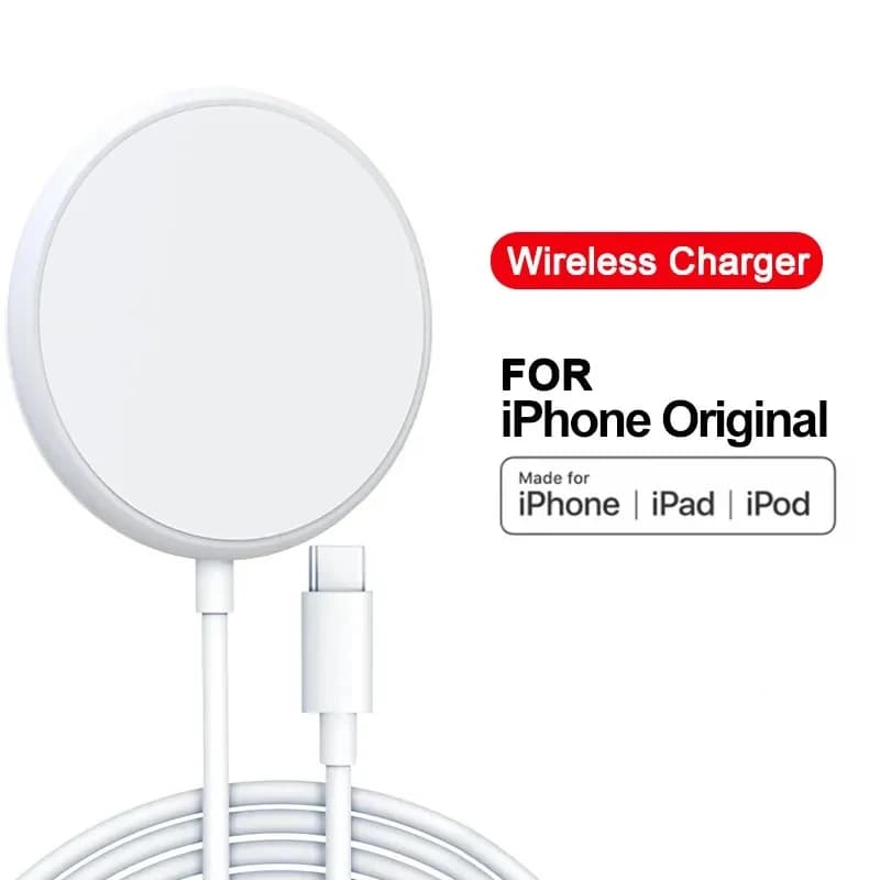 Caricatore Wireless Magnetico da 15W per iPhone 17 16 15 14, Base di Ricarica Rapida Compatibile con MagSafe per iPhone e AirPods