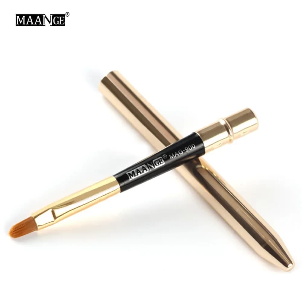Hot Fashion Pro Protable trucco retrattile fard pennello per labbra e pennello per ombretti pennello per fondotinta cosmetico regolabile