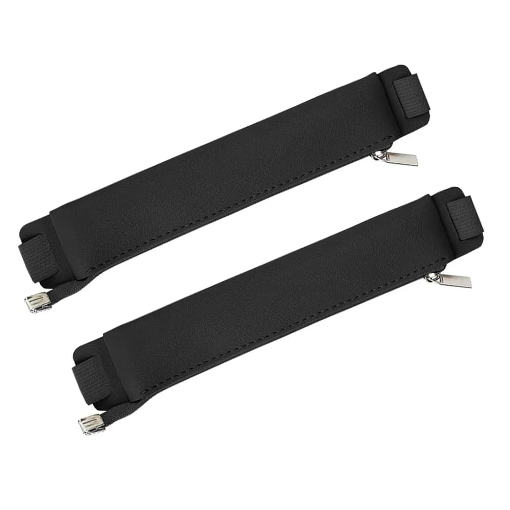 Astuccio elastico per matite da 2 pezzi, portapenne con cerniera per viaggiatori, custodia per quaderni, organizer per matite, per agende e diari