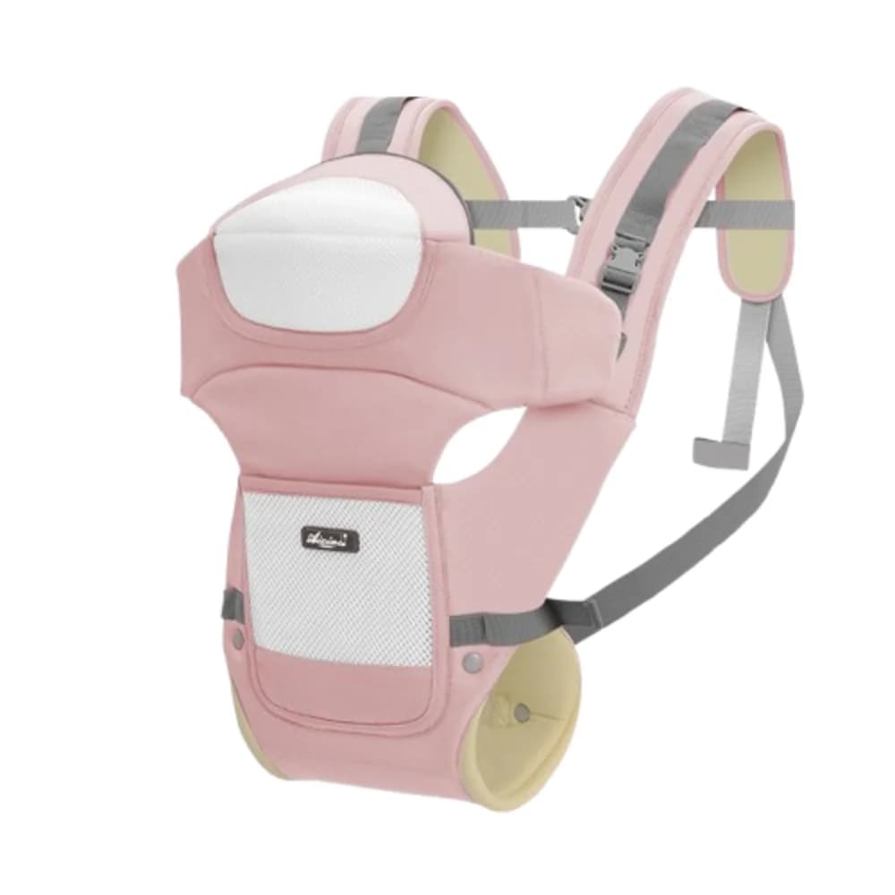 Zaino ergonomico per marsupio Supporto per la testa frontale Sgabello per la vita del neonato Imbracatura per avvolgere il bambino in rete traspirante multiuso