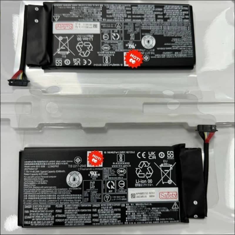 Batteria L23M2PK0 L23B2PK0 per Console di Gioco Portatile Lenovo Legion Go 8APU1 AMD