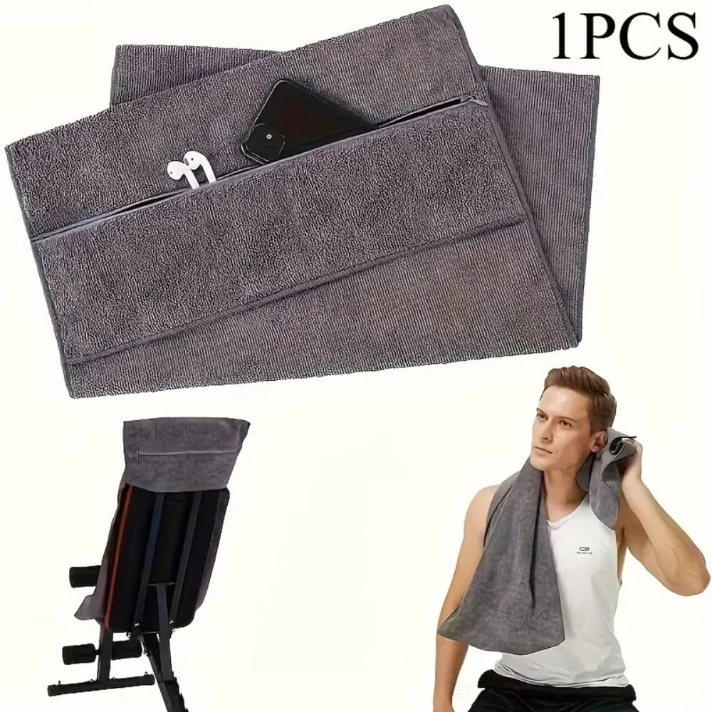 Asciugamani da palestra in microfibra extra large, ad alta assorbenza, antiscivolo, ad asciugatura rapida, coprimaterassino per yoga, per sport e fitness