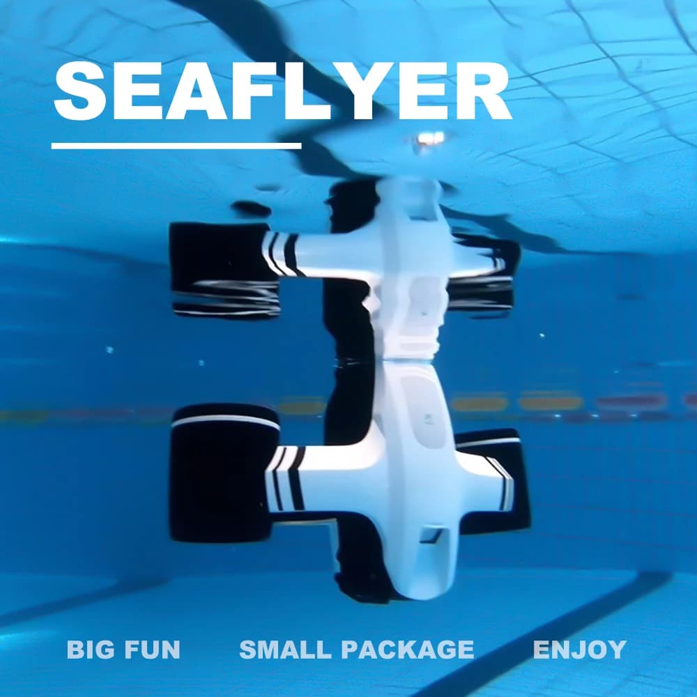 ROBOSEA Seaflyer II Underwater Scooter for Water Sports, Pool, Dives, Snorkeling and Marine Adventures