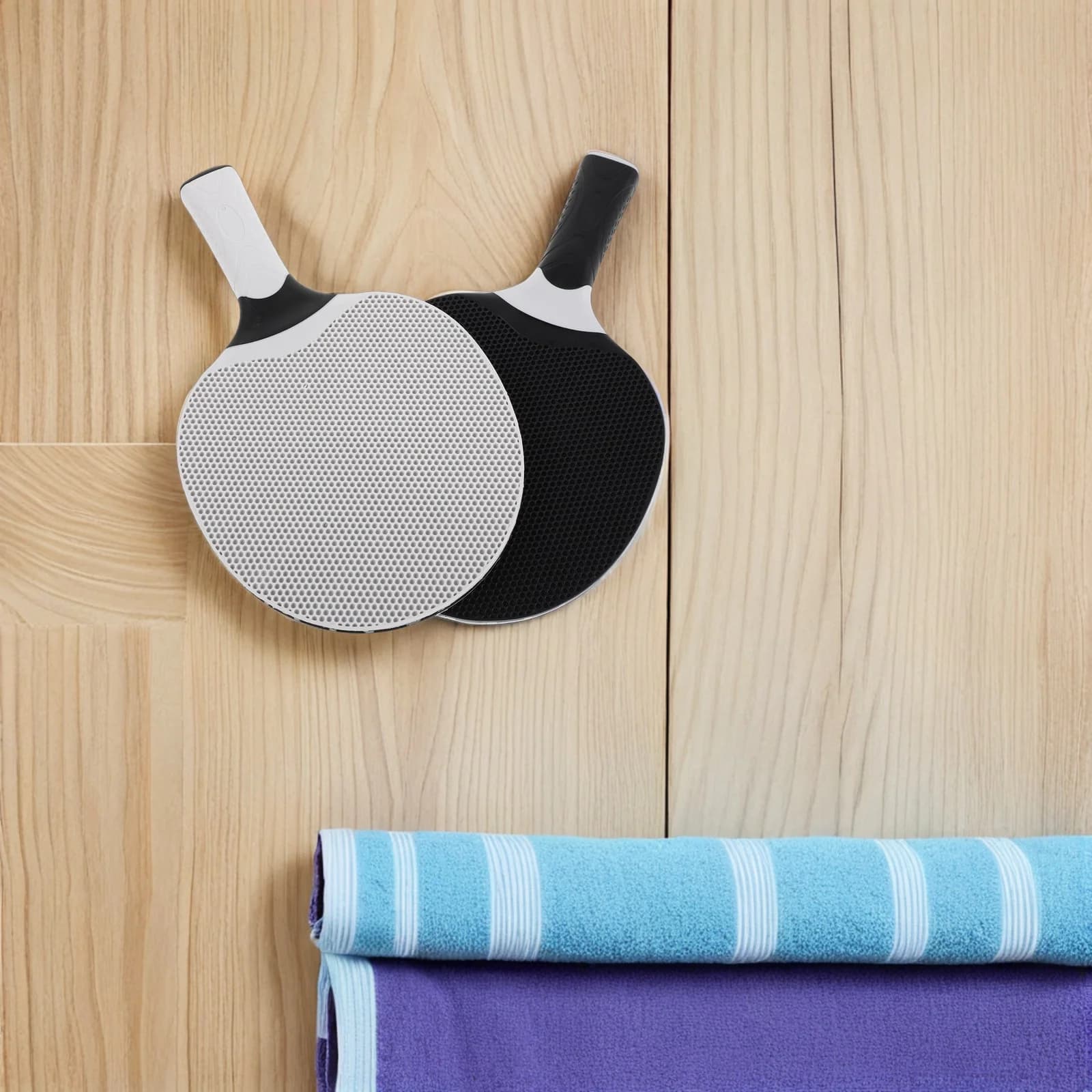 Set di racchette da ping pong allround da 2 pezzi - Racchetta in gomma composita con controllo migliorato per il ricreazione dell'allenamento professionale