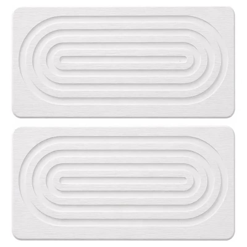 SHGO-Diatomaceous Earth Tray -Fast Drying Stone Sink Caddy For Kitchen Countertop Soap Dispenser,Bathroom Vanity Sponge Mat