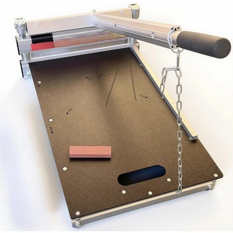 Taglierina professionale per pavimenti in laminato/vinile da 13" con kit di installazione a pavimento, 15 ° /30 ° / 45 ° Tagli istantanei in un solo passaggio, tagli pavimenti in laminato, Eng