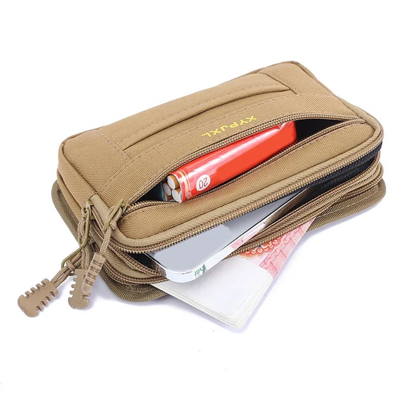Marsupio da uomo marsupio marsupio esterno impermeabile tattico militare sport caccia cintura Molle nylon borse per cellulari strumenti da viaggio