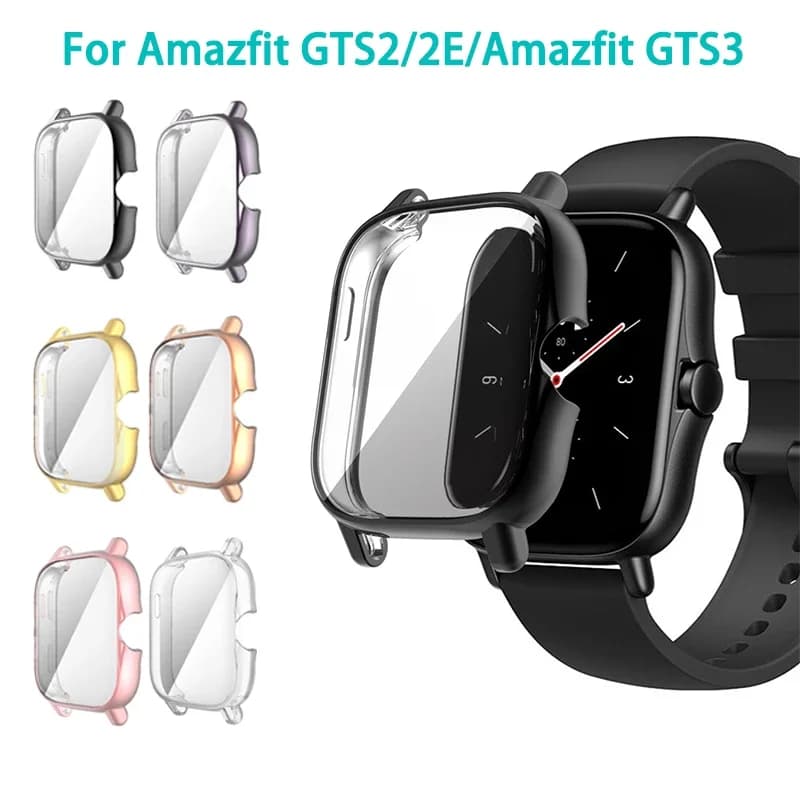 Custodia protettiva in TPU per Amazfit GTS 2 2e 3 Custodia protettiva per schermo intero per Huami Amazfit GTS 3 2 Guscio di protezione per orologio
